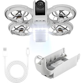 Neo Night Light Light Gear - حامي البطارية لملحقات DJI Neo LED LED LEGS LEGS BEATHERORS 2 في مجموعة واحدة