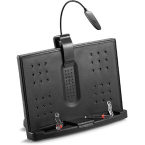 Superior Essentials Book Stand for Reading Hands Free - وصفة كتب كتاب طبخ حامل لمقاطع عداد المطبخ والصفحة - مثالية للكتب المدرسية وكتب الطبخ والأجهزة