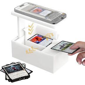 Scanstand for Standard Size Trading Cards, Easily scanning MTG Cards, Phone Holder ManaBox Card Scanner, Quickly Scan and Price Check MTG Cards, Only Available for ManaBox