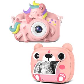 Kids Camera Kids Instant Camera for 3-8 Years Old Toddlers Childrens Boys Girls