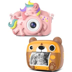 Kids Camera Kids Instant Camera for 3-8 Years Old Toddlers Childrens Boys Girls