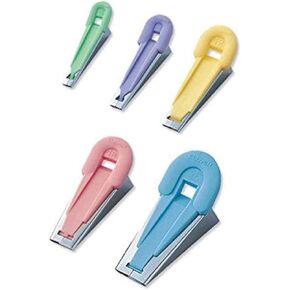 Clover Fusible Bias Tape Maker - Bundle of All 5 Sizes - 1/4" 3/8" 1/2" 3/4" 1" Set