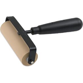 Speedball Deluxe Soft Rubber Brayer ، 4 بوصة ، طبعة خاصة أسود