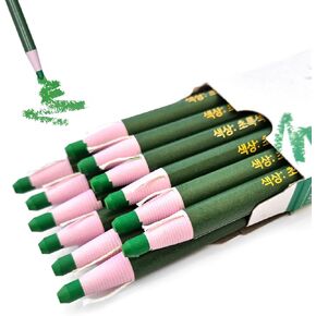 Coelo Peel-Off China Markers Green 12 Pack (Dozen) شحوم علامات قلم رصاص علامات شمعية واحدة