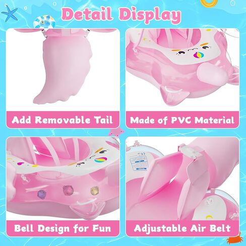EagleStone Pool Float with Canopy, Swimming Pool Float, Baby Pool Float 3-36 Months, Fun Gifts Pool Toys for Pool Game, Baby Float with Canopy in Saudi Arabia