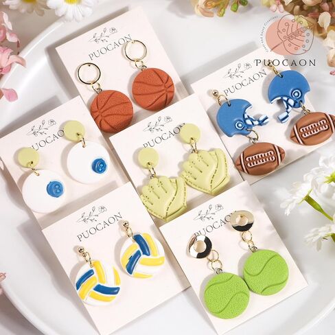Puocaon Bow Polymer Clay Cutters - 11 Pcs Bowtie Conquette Clay Earrings Making Kit Cute Bow Stud Cutters for Polymeric Jewelry Design in Saudi Arabia