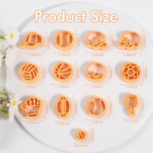 Puocaon Bow Polymer Clay Cutters - 11 Pcs Bowtie Conquette Clay Earrings Making Kit Cute Bow Stud Cutters for Polymeric Jewelry Design in Saudi Arabia