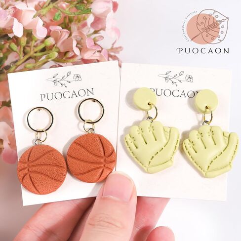 Puocaon Bow Polymer Clay Cutters - 11 Pcs Bowtie Conquette Clay Earrings Making Kit Cute Bow Stud Cutters for Polymeric Jewelry Design in Saudi Arabia
