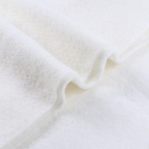 Pre Felt Wool Felt Fabric, Pure Merino Wool Felt for Quick Backing, Shaping and Filling, Needle Felting, Wet Felting, DIY Craft, Save Time, 12 x 39 Inches, Beige in Saudi Arabia