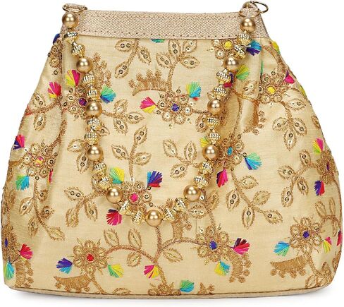 حقائب بوتلي الهندية العرقية للنساء، حقائب بوتلي الهندية كهدية العودة، حقائب بوتي النسائية لحفلات الزفاف in Kuwait