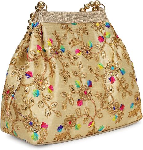 حقائب بوتلي الهندية العرقية للنساء، حقائب بوتلي الهندية كهدية العودة، حقائب بوتي النسائية لحفلات الزفاف in Kuwait