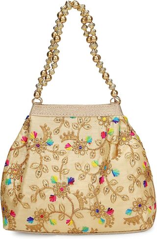 حقائب بوتلي الهندية العرقية للنساء، حقائب بوتلي الهندية كهدية العودة، حقائب بوتي النسائية لحفلات الزفاف in Kuwait