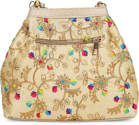 حقائب بوتلي الهندية العرقية للنساء، حقائب بوتلي الهندية كهدية العودة، حقائب بوتي النسائية لحفلات الزفاف in Kuwait