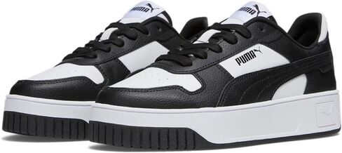 PUMA Women's Carina Street Sneaker, Vapor Gray Black Gold, 7 in Saudi Arabia
