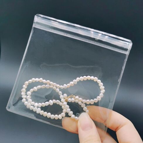 أكياس مجوهرات 30pcs مكافحة الشرايين ، حقيبة تخزين مجوهرات PVC ، أكياس مجوهرات بلاستيكية واضحة لبيع دفتر المجوهرات بيع الأكياس الفضية لتخزين الأكياس المضادة in Kuwait