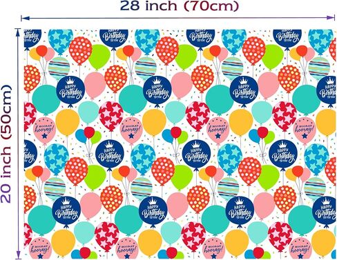 MotiGiftie Pink Wrapping Paper Sheet - 8 Sheets Folded Flat Gift Wrap with Cute Ribbon Bow, Pink Plaid, Stripes and Leaves Design for Girl Baby Shower, Birthday, Wedding - 20 X 28 Inch Per Sheet in Saudi Arabia