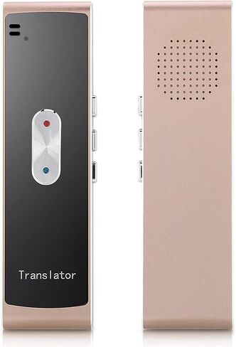 Language Translator Device Portable Two-Way Instant Translator 2025 Mini Pocket Smart Translator Ai Online Voice Photo Text Translation for Learning, Travel and Business(Black) in Saudi Arabia