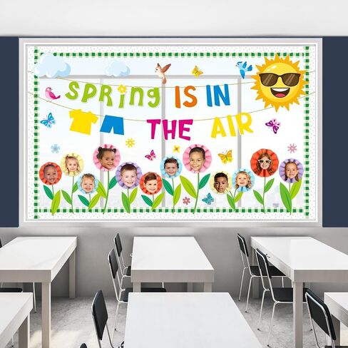 Summer Bulletin Board Classroom Decorations Surfing into Summer Bulletin Board Set Surfboard DIY Photo Craft Set Hawaiian Theme Tropical Beach Cutouts for Back to School Office Teacher Wall Supplies in Kuwait