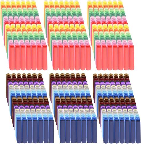 210 Pcs Sidewalk Chalk-30 Colors, Drawing Chalk for Kids, Jumbo Washable Chalk Giant Box Non-Toxic Dustless,Painting on Sidewalk,Outdoor Art, Blackboard, Playground in Kuwait