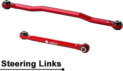 10PCS Brass High Clearance Chassis Links and Steering Links Set for HPI Venture18 Upgrade,Black Coating in Saudi Arabia
