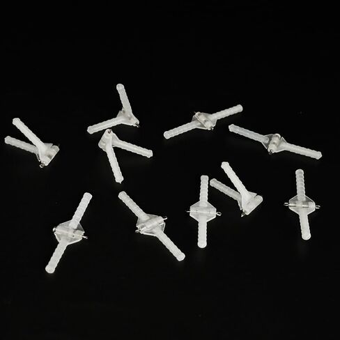 10pcs RC Airplane Plastic Eeedle Inging Dining for RC طائرة مروحية طائرة DIY طراز Fix Fix Fix Wing Parts Plans Plansing (2.5 × 33 ملم) in Kuwait