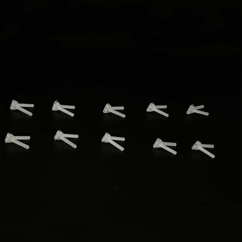 10pcs RC Airplane Plastic Eeedle Inging Dining for RC طائرة مروحية طائرة DIY طراز Fix Fix Fix Wing Parts Plans Plansing (2.5 × 33 ملم) in Kuwait