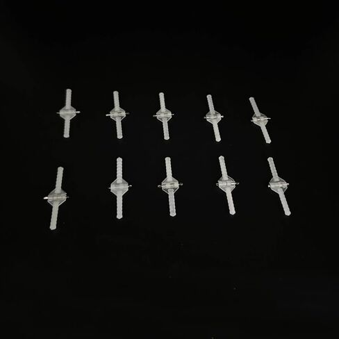 10pcs RC Airplane Plastic Eeedle Inging Dining for RC طائرة مروحية طائرة DIY طراز Fix Fix Fix Wing Parts Plans Plansing (2.5 × 33 ملم) in Kuwait