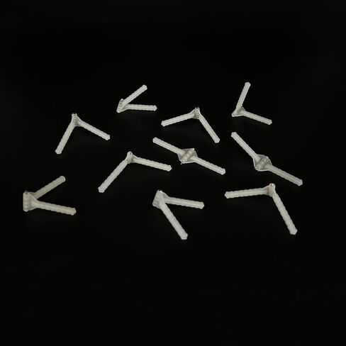 10pcs RC Airplane Plastic Eeedle Inging Dining for RC طائرة مروحية طائرة DIY طراز Fix Fix Fix Wing Parts Plans Plansing (2.5 × 33 ملم) in Kuwait