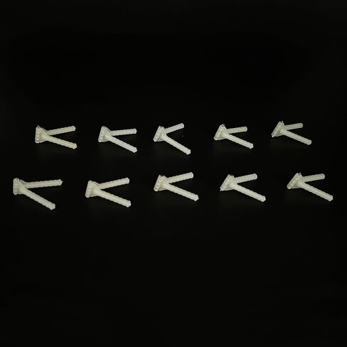 10pcs RC Airplane Plastic Eeedle Inging Dining for RC طائرة مروحية طائرة DIY طراز Fix Fix Fix Wing Parts Plans Plansing (2.5 × 33 ملم) in Kuwait