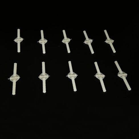 10pcs RC Airplane Plastic Eeedle Inging Dining for RC طائرة مروحية طائرة DIY طراز Fix Fix Fix Wing Parts Plans Plansing (2.5 × 33 ملم) in Kuwait