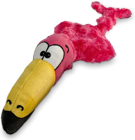 Larry The Lobster – Durable Plush Dog Toy Made in USA from Pet-Safe, Machine-Washable Soft Minky Fleece Material for Bonding, Play Time, Mental Stimulation, Exercise, Training, & More in Saudi Arabia
