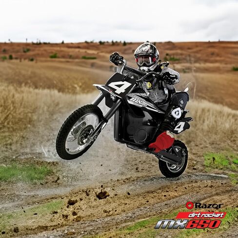 Razor MX650 Electric Dirt Bike, Black (2 Pack) in Saudi Arabia