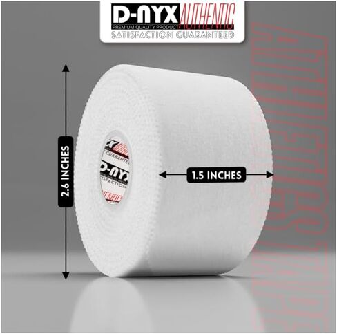 8 Pack Finger Tape Athletic Sports Wrap 0.3" x 45 Feet for Rock Climbing BJJ Jiu Jitsu MMA Grappling Martial Arts Volleyball Weight Training Wrestling Hand Tape White in Saudi Arabia