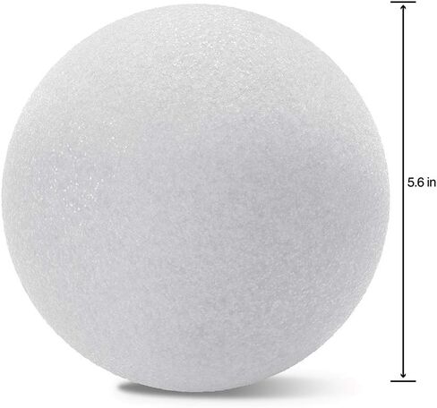 FloraCraft CraftFōM 2 Piece Ball 3.8 Inch White in Saudi Arabia