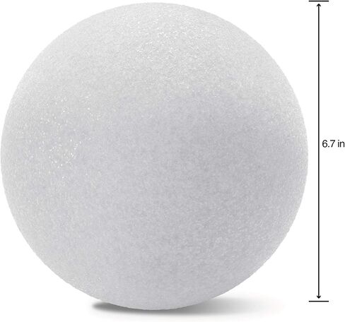 FloraCraft CraftFōM 2 Piece Ball 3.8 Inch White in Saudi Arabia
