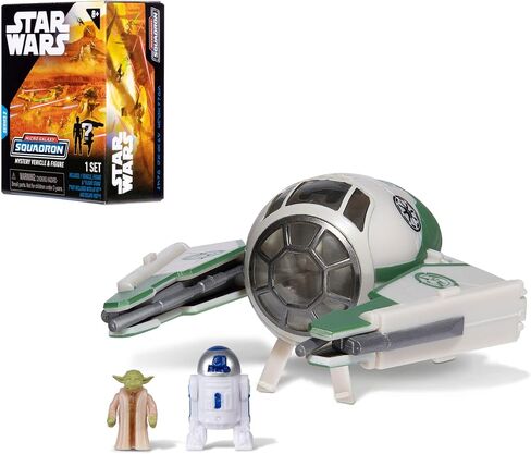 Star Wars Micro Galaxy Squadron Anakin's Jedi Interceptor (Armada Edition) Mystery Bundle-3 بوصة و 2.5 بوصة مع إكسسوارات (Amazon Exclusive) in Kuwait