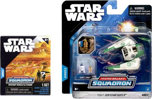 Star Wars Micro Galaxy Squadron Anakin's Jedi Interceptor (Armada Edition) Mystery Bundle-3 بوصة و 2.5 بوصة مع إكسسوارات (Amazon Exclusive) in Kuwait