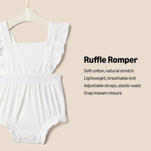 Amazon Essentials x Sofia Grainge Baby Girls' Sleeveless Ruffle Romper in Kuwait