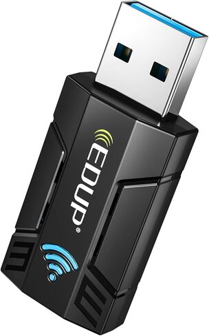 1300Mbps USB 3.0 Wireless WiFi Adapter for PC, USB Wi-Fi Dongle AC Mini Network Adapters 802.11ac 2.4GHz/5GHz Built-in Antenna for Windows 11/10/7/8/8.1/XP Mac OS 10.6-10.15 in Saudi Arabia