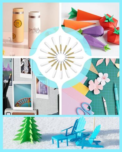 UCEC 40 PCS Premium Fine Point Point Rades متوافقة مع Cricut Maker 4/Maker 3/استكشاف 4/استكشاف AIR 2/AIR 3 آلات القطع ، شفرات القطع البديلة لتقطيع قطع اللمعان فينيل in Kuwait