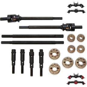 مهاوي وتروس CVD Universal Meus Racing للمحاور الأمامية والخلفية من نايلون Meus للمحاور المحورية SCX10 SCX10 II 1/10 ترقيات سيارة RC Model Pasrts