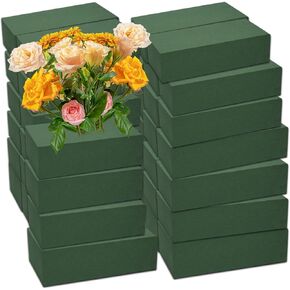 40pcs كتل رغوة الأزهار ، ورغوة الأزهار لرغوة النبات والزهور الكتل الرغوية الأزهار الخضراء للزهور المجففة والزهور الطازجة رغوة الرغوة الجافة للزهور الاصطناعية لوازم 5.5 × 1.2 × 1.8 في