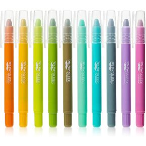 Mr. Pen- Gel Highlighters, 10 Pack, Earthy Pastel, Bible Highlighters for Bibles That Do Not Bleed