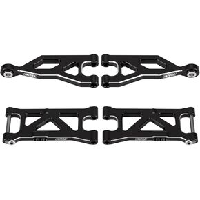 INJORA Aluminum Rear Upper and Rear Lower Suspension Arms for 1/16 ARRMA Mojave GROM Upgrade