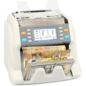 Ribao MC-40 عداد أموال الطائفة المختلطة ، آلة حساب النقود من الدرجة المصرفية ، الكشف المزيفة من CIS/UV/MT ، عدد المدقق المتوافق مع طابعة عملة Muti ،