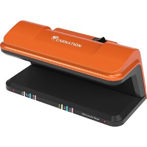 Carnation CRD12 Doverseit Convector و PanchNote Tester Pen - فواتير المسح الضوئي باستخدام تقنية LED Ultraviolet طويلة الأمد - مدقق متعدد العملة للدولار الأمريكي واليورو والبيزو المكسيكي - التوصيل والتشغيل