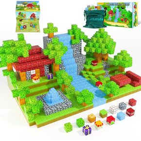 الكتل المغناطيسية-100pcs مكعبات مغناطيسية بناء ألعاب للأطفال ، لعبة Toddler Montessori الإبداعية التعليمية ، ألعاب STEM الحسية للبنين والبنات تتراوح أعمارهم بين 4-8 6-8 8-12 ، هدية اللعبة للأطفال من عمر 3+