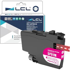 LCL SP-1 SP01 Sublimation Ink Cartridges SP01MS High Capacity Ink Compatible with Brother Thermo Sublimation SP-1 Printers (1-Pack Magenta)