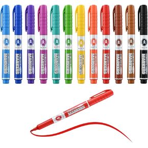 Dry Erase Markers, Fine Tip Whiteboard Markers, Low Odor Dry Marker, Bullet Point Markers are pecfect for Whiteboard Mirrors Glass, 36 pack 4 Assorted Color Markers for School Office Home
