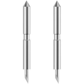 Loklik Fine-Point Blade Replace-2PCS Point Cut Blade متوافق مع آلة قطع Loklik 2 ، قطع دقيقة للفينيل ، الورق ، الحديد ، الملصق